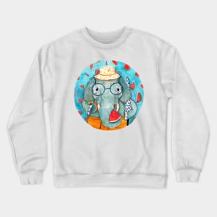 watermelon Crewneck Sweatshirt